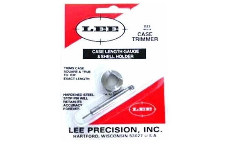 Lee length gauge/ shellholder, .223 rem